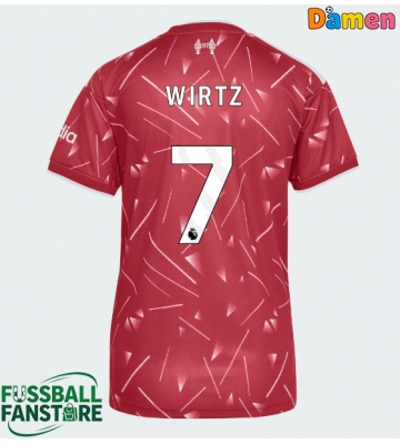 Liverpool Florian Wirtz #7 Replik Heimtrikot Damen 2026-27 Kurzarm